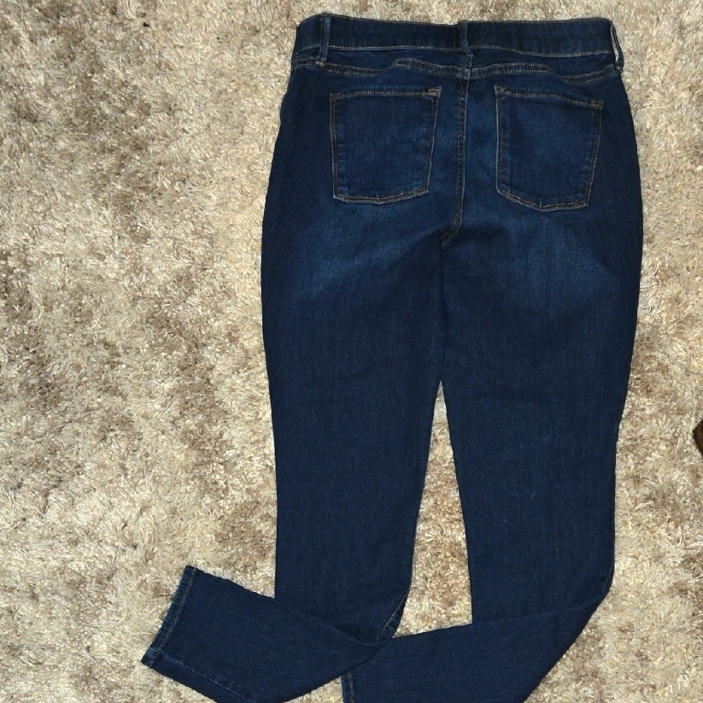 Gloria Vanderbilt Dark Blue Skinny Jeans Womens Size 6